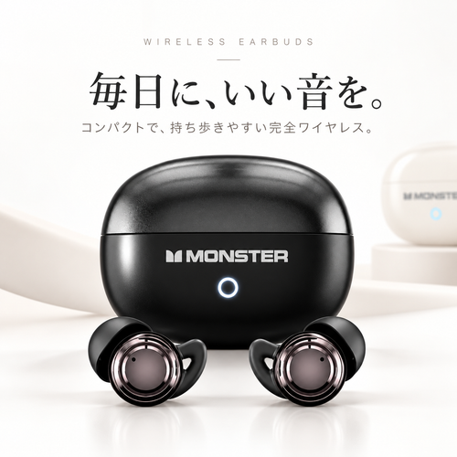 MONSTER™ 完全ワイヤレスイヤホン